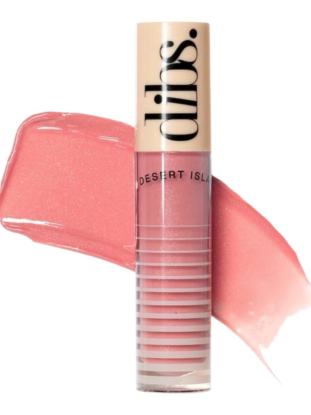 Dibs Go To Glossy Balm Effortless Pink - Rose Pink Shimmer